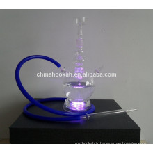 GH073-LT chiffon à cristaux liquides shisha / nargile / tuyau d'eau / avec lumière led